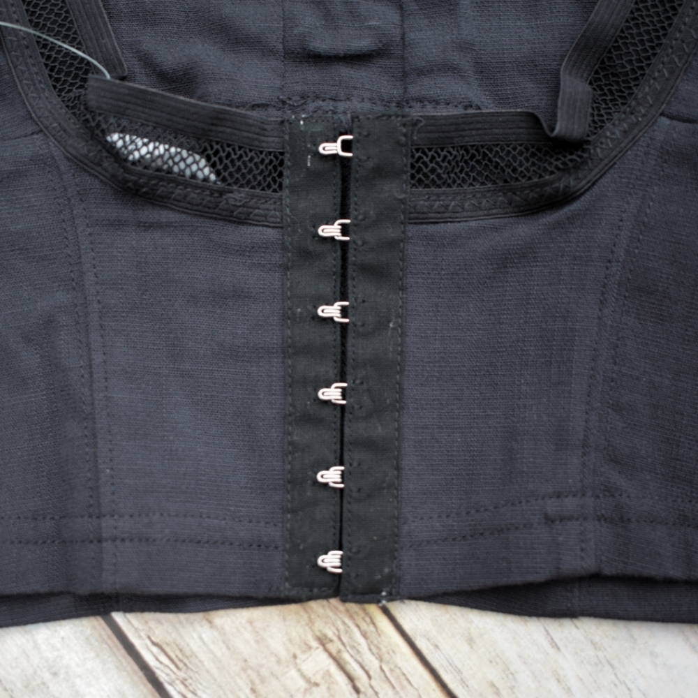 Last 1! FP She's Fancy Longline Bralette Black - Picture 9 of 12